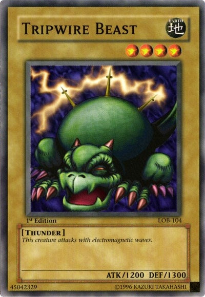 Tripwire Beast (104) (LOB) - YuGiOh Single