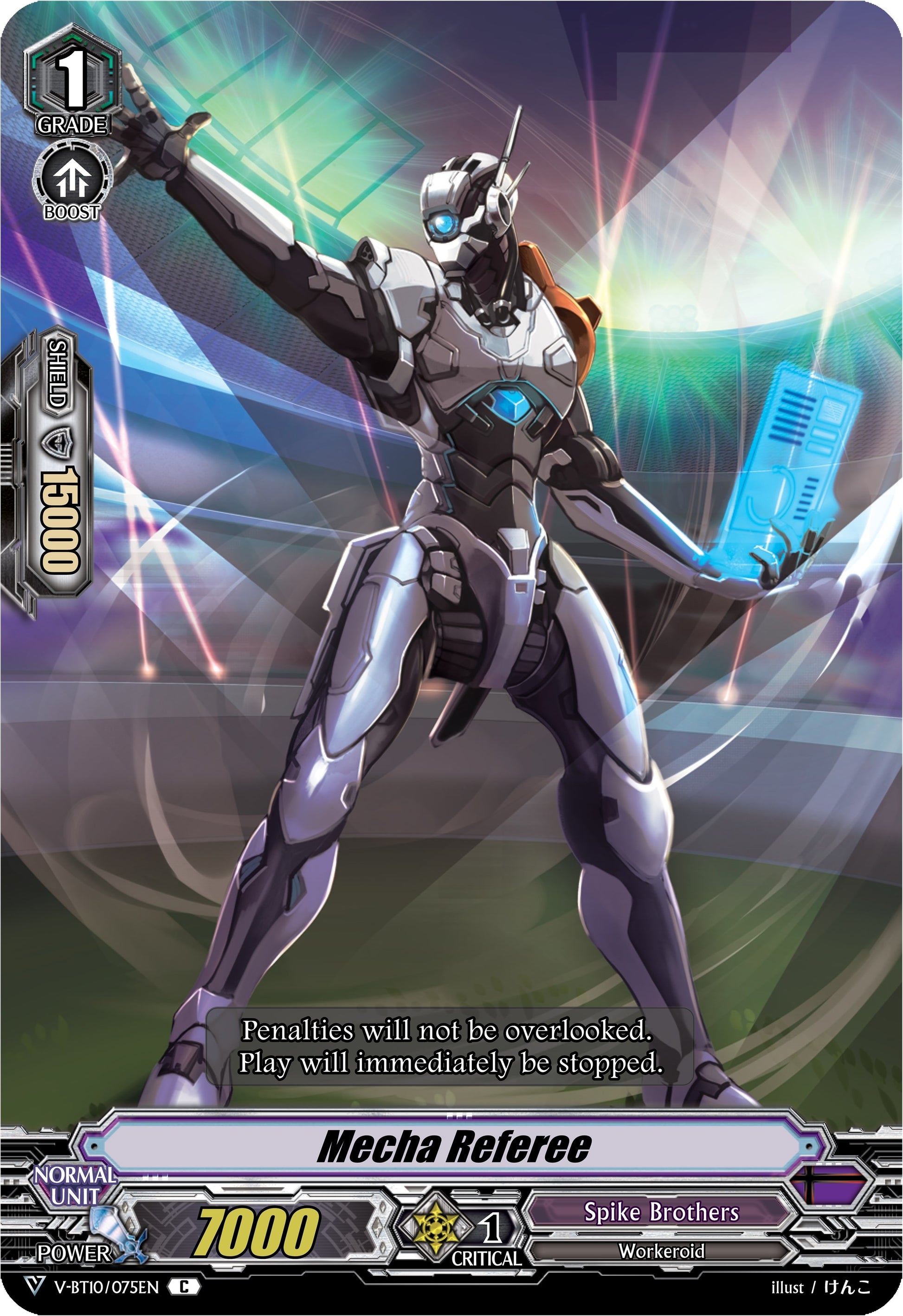 Mecha Referee (10075) [V-BT10] - Cardfight Vanguard Single
