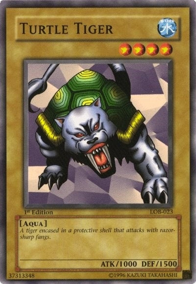 Turtle Tiger (23) (LOB) - YuGiOh Single