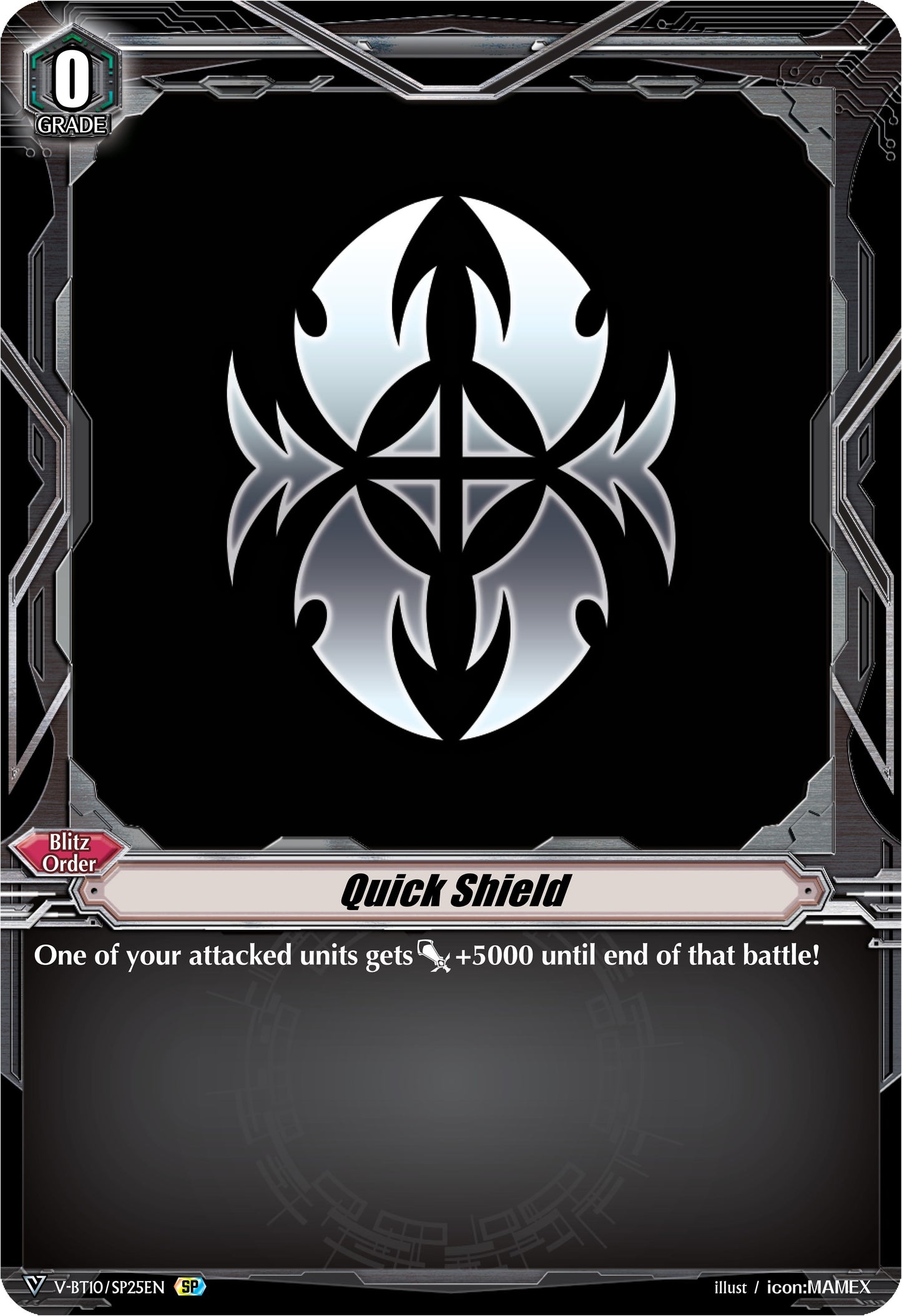 Quick Shield (Shadow Paladin) (SP) (1025) [V-BT10] - Cardfight Vanguard Single