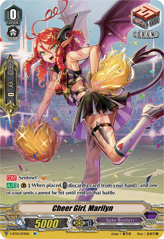 Cheer Girl Marilyn (SP) (1031) [V-BT10] - Cardfight Vanguard Single