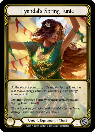 Fyendal’s Spring Tunic (Golden) (1) [PR] - Flesh and Blood TCG Single