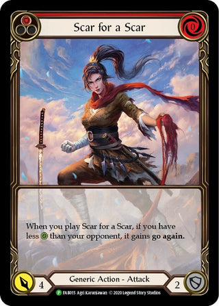 Scar for a Scar (15) [PR] - Flesh and Blood TCG Single