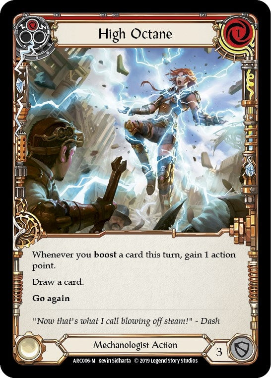 High Octane (6) [ARC] - Flesh and Blood TCG Single