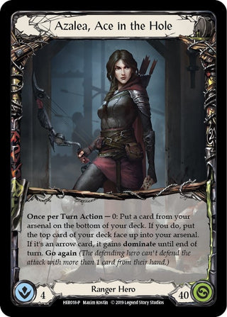 Azalea Ace in the Hole (Rainbow) (18) [PR] - Flesh and Blood TCG Single