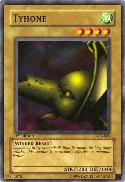 Tyhone (63) (LOB) - YuGiOh Single