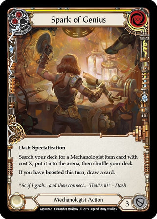 Spark of Genius (9) [ARC] - Flesh and Blood TCG Single