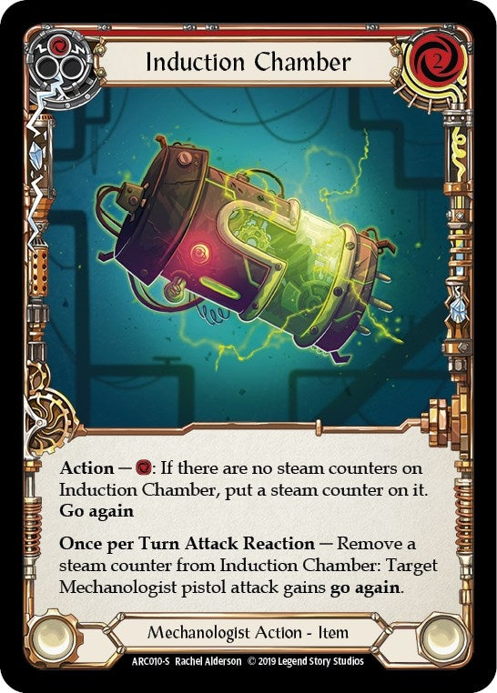 Induction Chamber (10) [ARC] - Flesh and Blood TCG Single