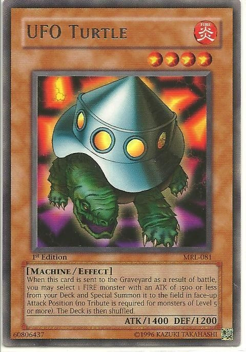 UFO Turtle (81) (MRL-EN) - YuGiOh Single