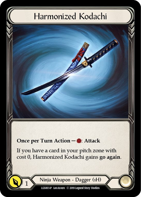Harmonized Kodachi (3) [PR] - Flesh and Blood TCG Single