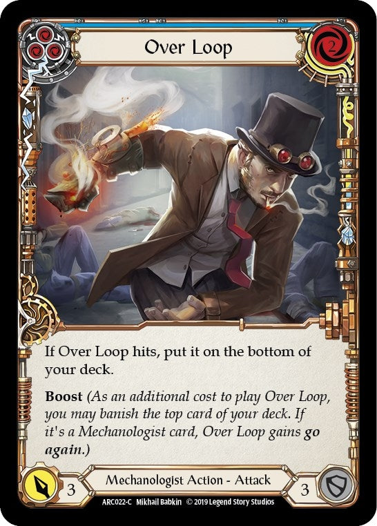 Over Loop (Blue) (22) [ARC] - Flesh and Blood TCG Single