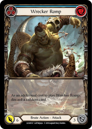Wrecker Romp (Blue) - LGS005 (5) [PR] - Flesh and Blood TCG Single