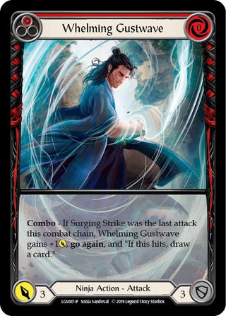 Image for Whelming Gustwave (Red) - LGS007 (LGS007) - Flesh and Blood TCG