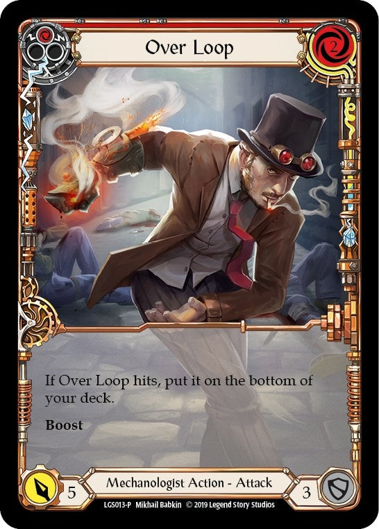 Over Loop (Red) - LGS013 (13) [PR] - Flesh and Blood TCG Single