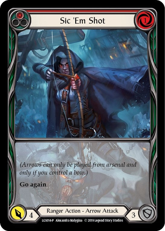 Sic ’Em Shot (Red) - LGS014 (14) [PR] - Flesh and Blood TCG Single