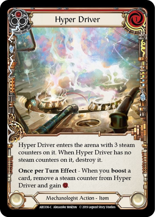 Hyper Driver (36) [ARC] - Flesh and Blood TCG Single
