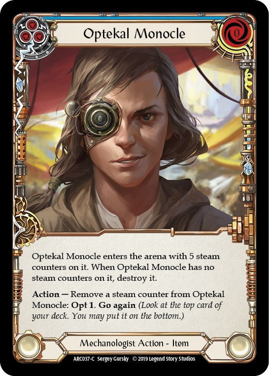 Optekal Monocle (37) [ARC] - Flesh and Blood TCG Single