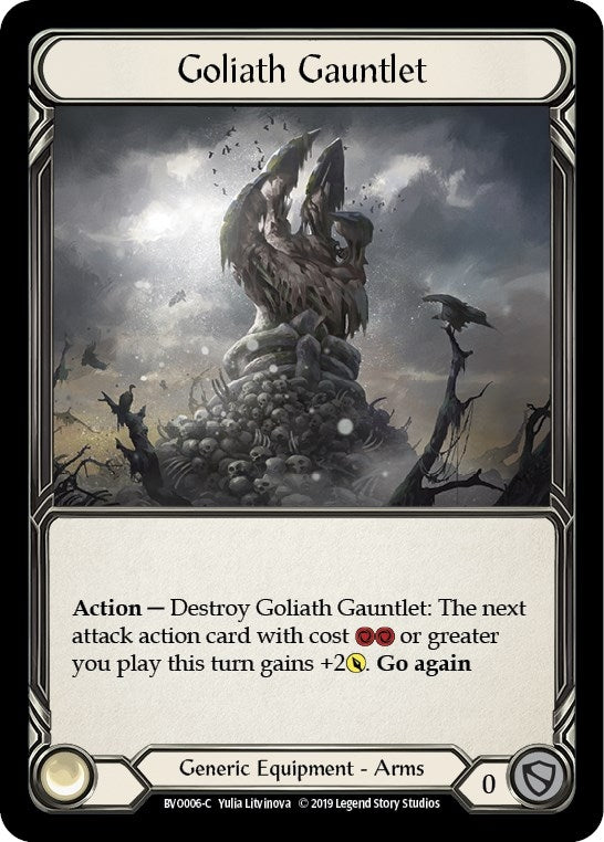 Goliath Gauntlet (6) [BVO] - Flesh and Blood TCG Single