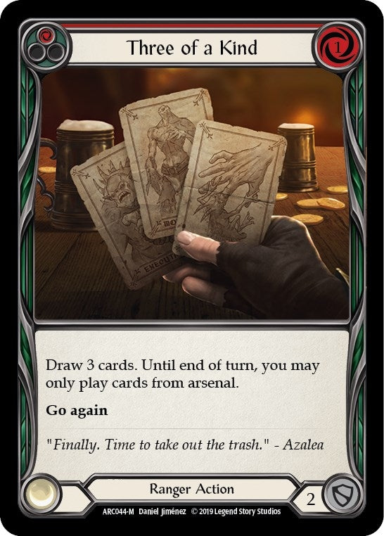 Three of a Kind (44) [ARC] - Flesh and Blood TCG Single