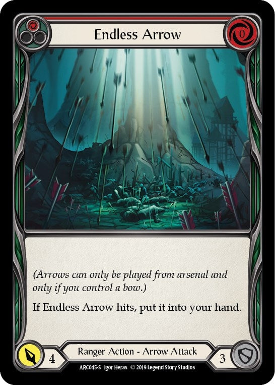 Endless Arrow (45) [ARC] - Flesh and Blood TCG Single