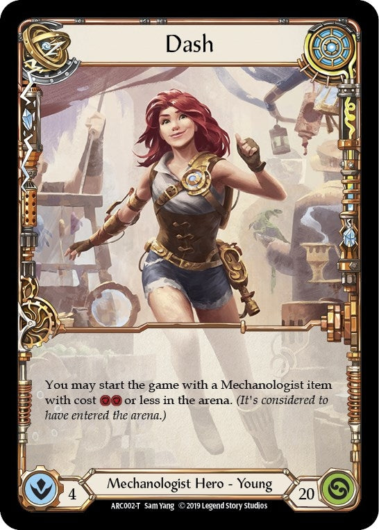 Dash // Teklo Plasma Pistol (0) [ARC] - Flesh and Blood TCG Single