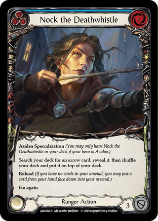Nock the Deathwhistle (46) [ARC] - Flesh and Blood TCG Single