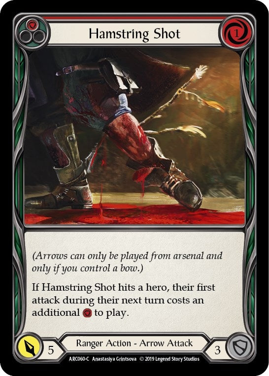 Hamstring Shot (Red) (60) [ARC] - Flesh and Blood TCG Single
