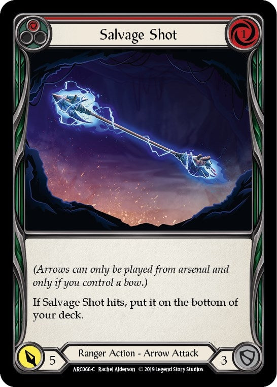 Salvage Shot (Red) (66) [ARC] - Flesh and Blood TCG Single