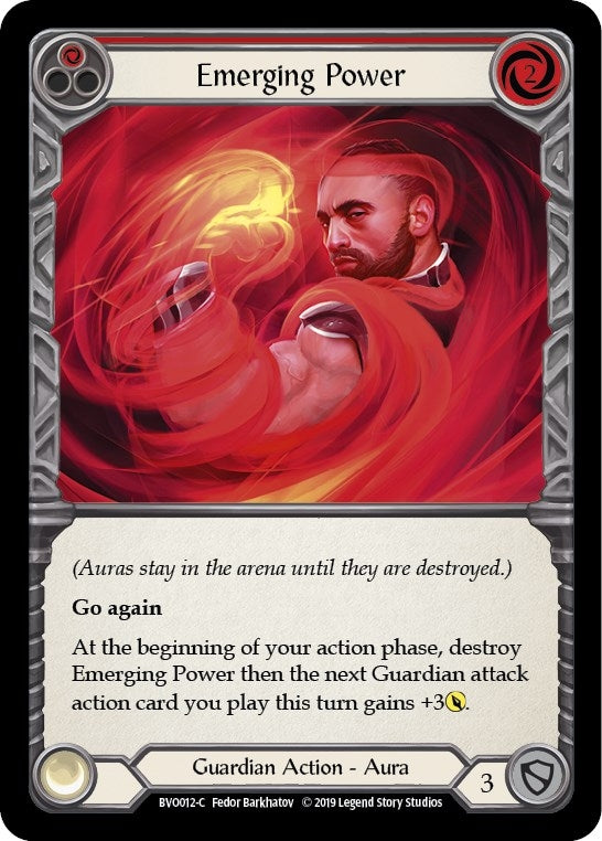 Emerging Power (Red) (12) [BVO] - Flesh and Blood TCG Single