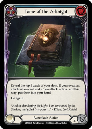 Tome of the Arknight (84) [ARC] - Flesh and Blood TCG Single
