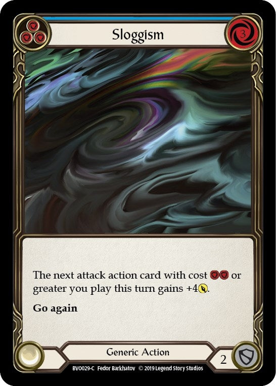 Sloggism (Blue) (29) [BVO] - Flesh and Blood TCG Single
