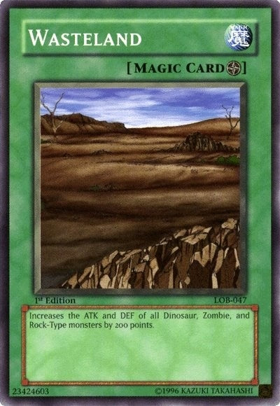 Wasteland (47) (LOB) - YuGiOh Single