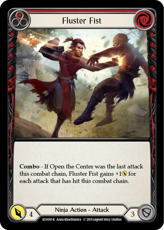 Fluster Fist (Red) (10) [KSU] - Flesh and Blood TCG Single