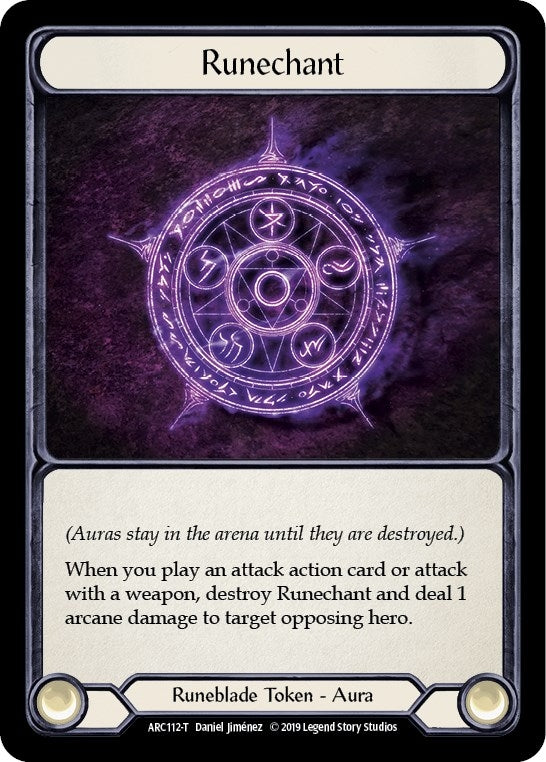 Runechant // Viserai Rune Blood (0) [ARC] - Flesh and Blood TCG Single