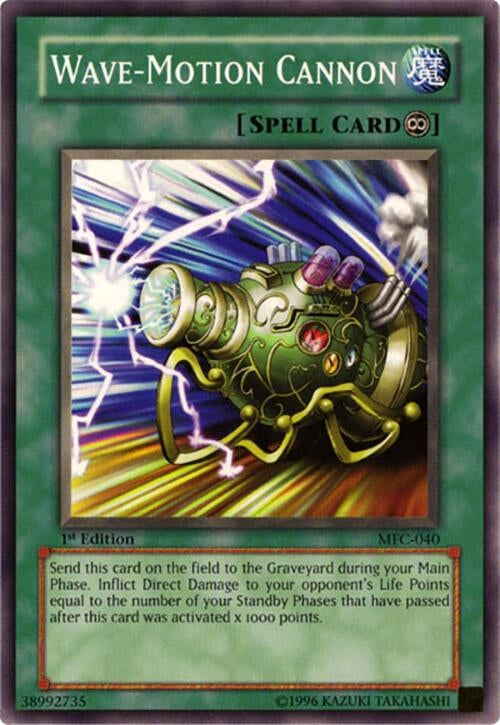 Wave-Motion Cannon (40) - YuGiOh Single