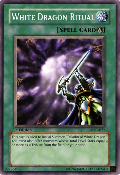 White Dragon Ritual (27) - YuGiOh Single