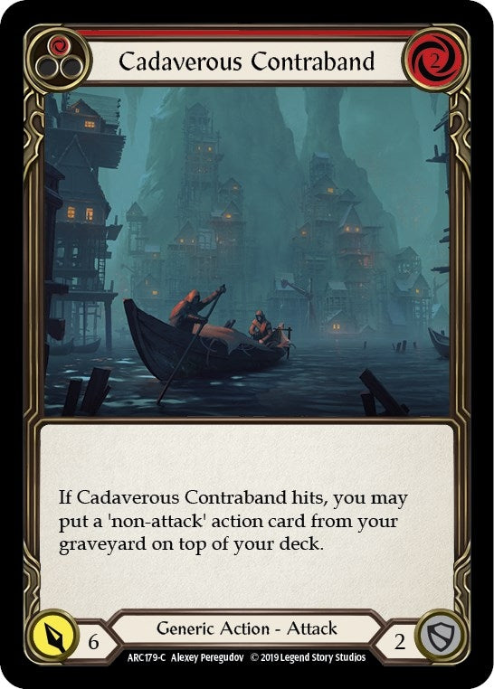 Cadaverous Contraband (Red) (179) [ARC] - Flesh and Blood TCG Single