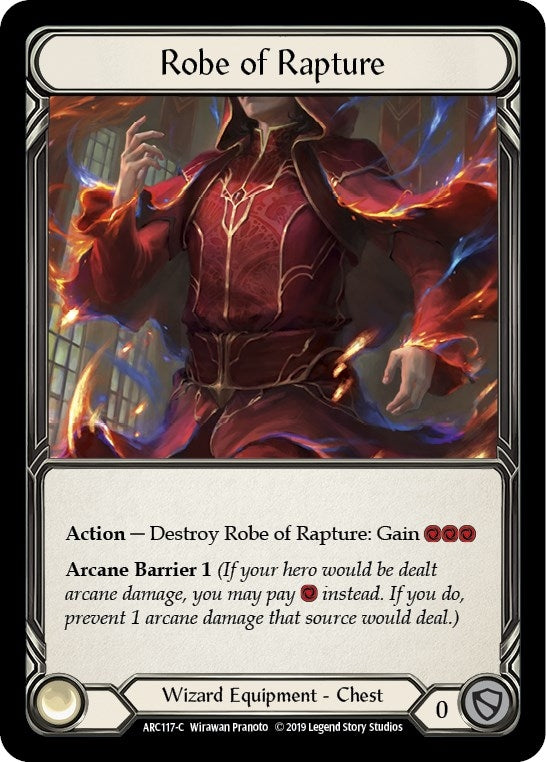 Robe of Rapture (117) [ARC] - Flesh and Blood TCG Single