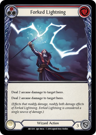 Forked Lightning (120) [ARC] - Flesh and Blood TCG Single
