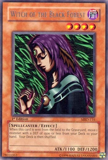 Witch of the Black Forest (116) (MRD) - YuGiOh Single