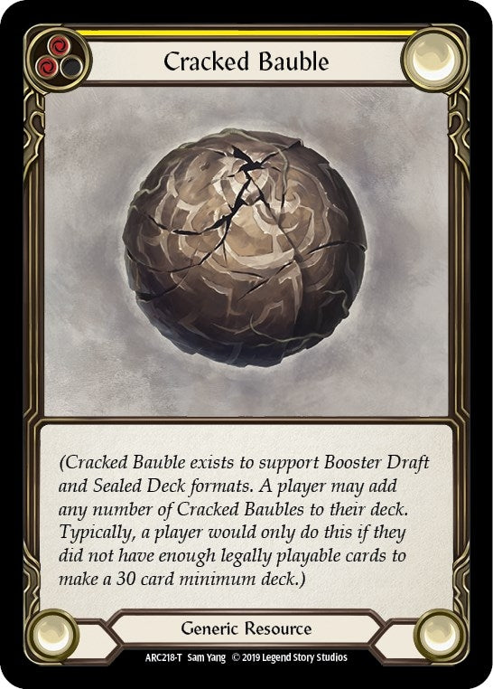 Cracked Bauble (218) [ARC] - Flesh and Blood TCG Single