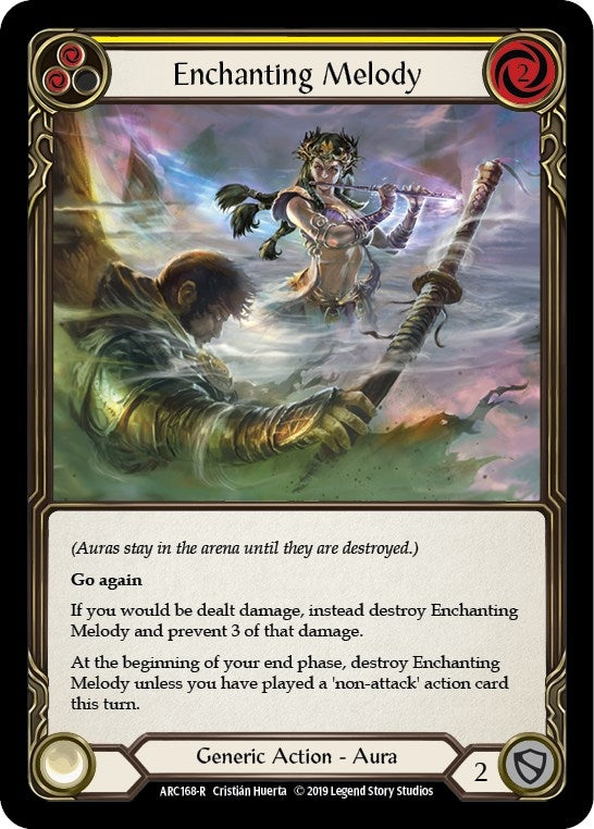 Enchanting Melody (Yellow) (168) [ARC] - Flesh and Blood TCG Single