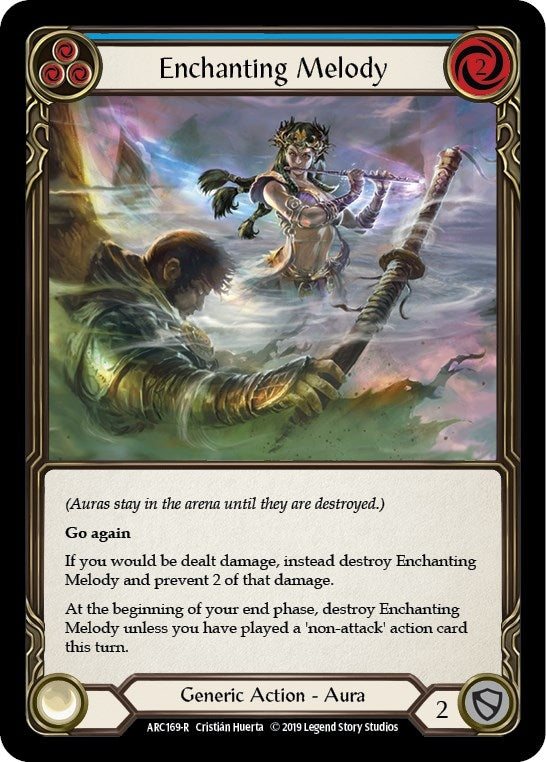 Enchanting Melody (Blue) (169) [ARC] - Flesh and Blood TCG Single