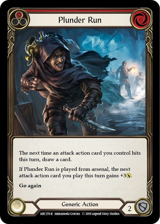 Plunder Run (Red) (170) [ARC] - Flesh and Blood TCG Single