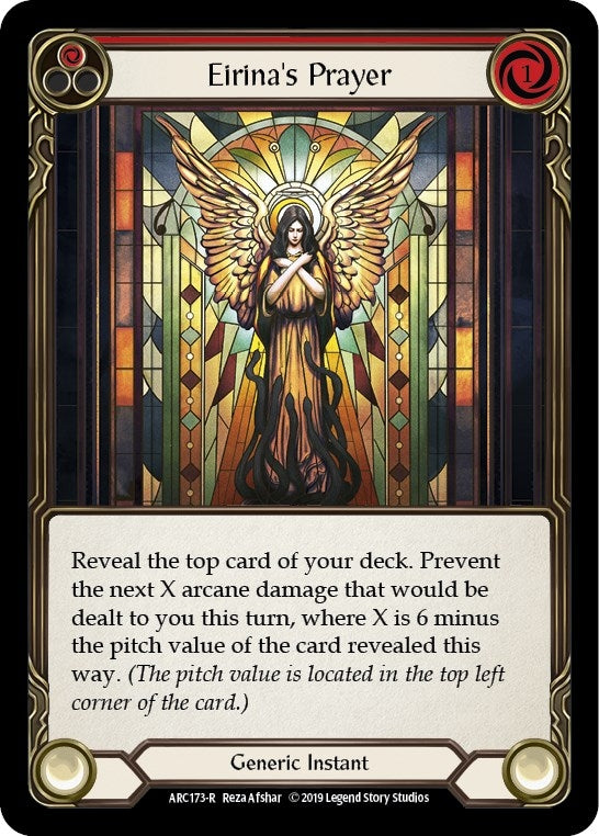 Eirina’s Prayer (Red) (173) [ARC] - Flesh and Blood TCG Single