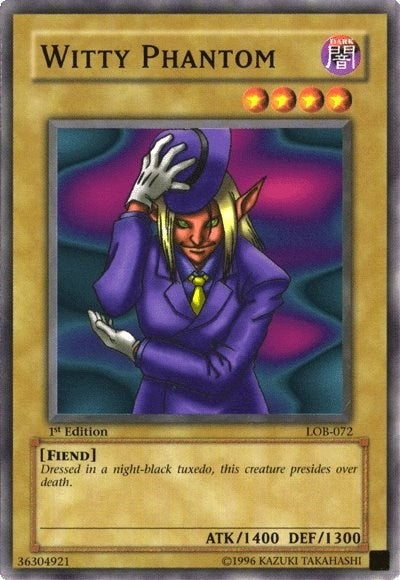 Witty Phantom (72) (LOB) - YuGiOh Single