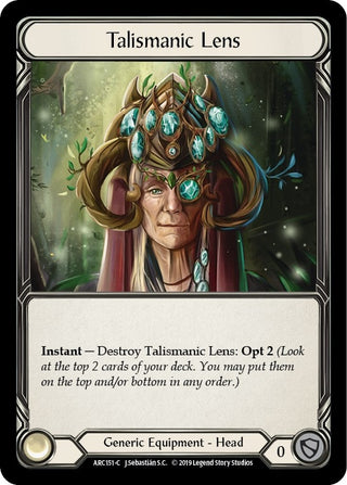 Talismanic Lens (151) [ARC] - Flesh and Blood TCG Single