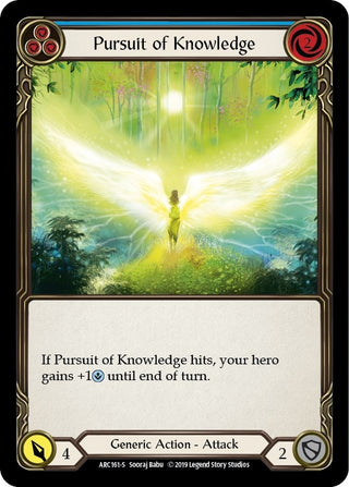 Pursuit of Knowledge (161) [ARC] - Flesh and Blood TCG Single