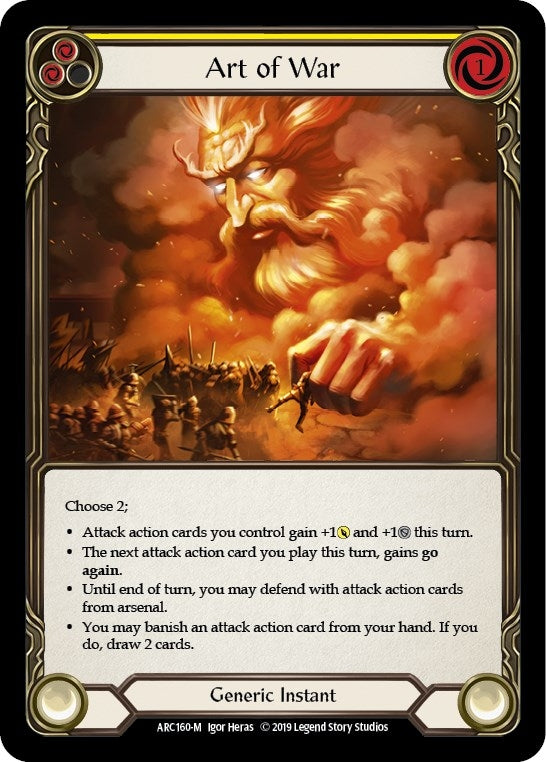 Art of War (160) [ARC] - Flesh and Blood TCG Single
