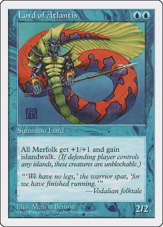 Lord of Atlantis [5ED] - MTG Single